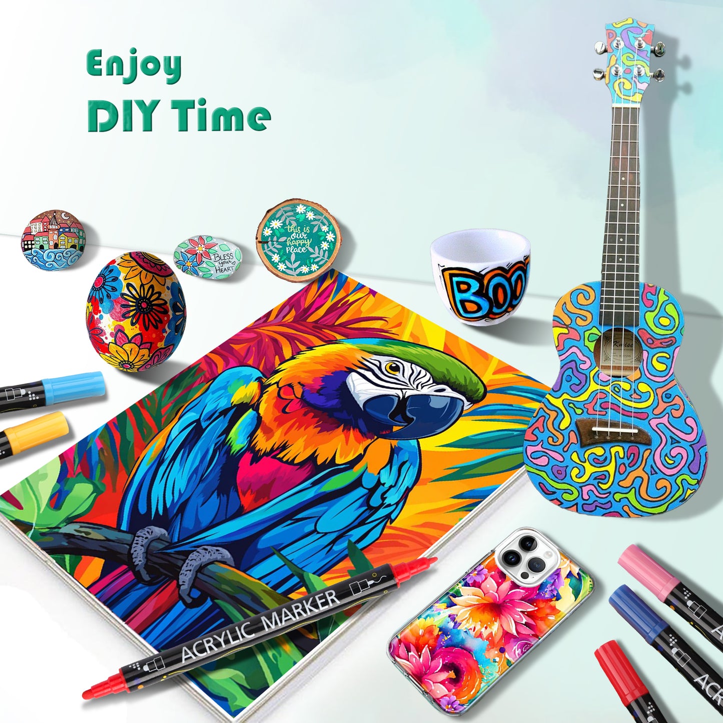 24 Colors Acrylic Paint Pens