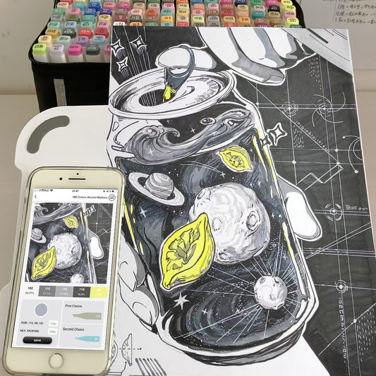 Drawing, Marking, Adult Coloring, POP Adverstising, Calligraphy and Illustration Markers.