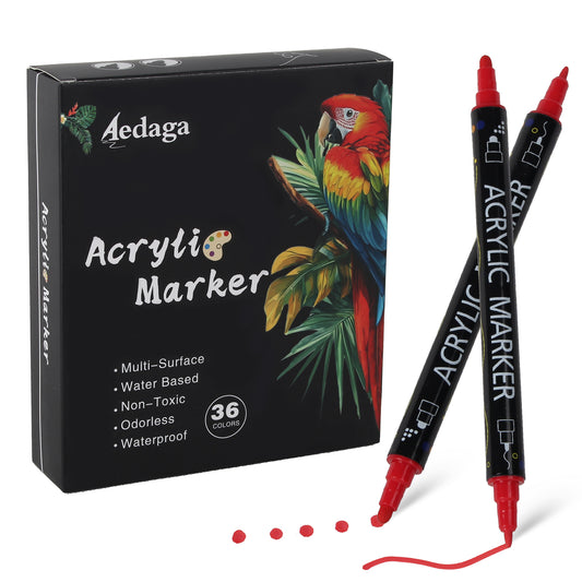 36 Colors Acrylic Paint Pens